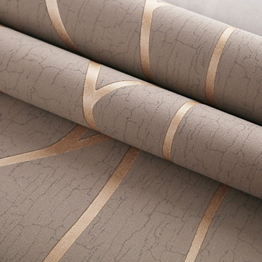 Simple Waving Stripes Wallpaper Roll for Accent Wall Abstract Wall Art, Non-Pasted, 20.5 in x 33 ft Clearhalo 'Wall Decor' 'Wallpaper' 992502