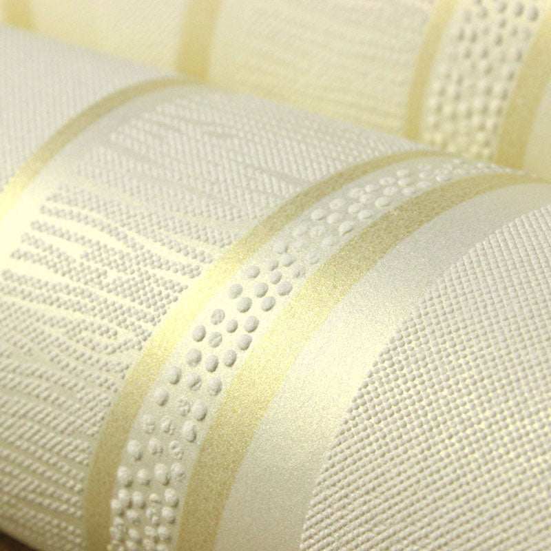 Modernism Waving Stripe Wall Art for Living Room Decor, 31' x 20.5" Wallpaper Roll in Soft Yellow Clearhalo 'Wall Decor' 'Wallpaper' 992532