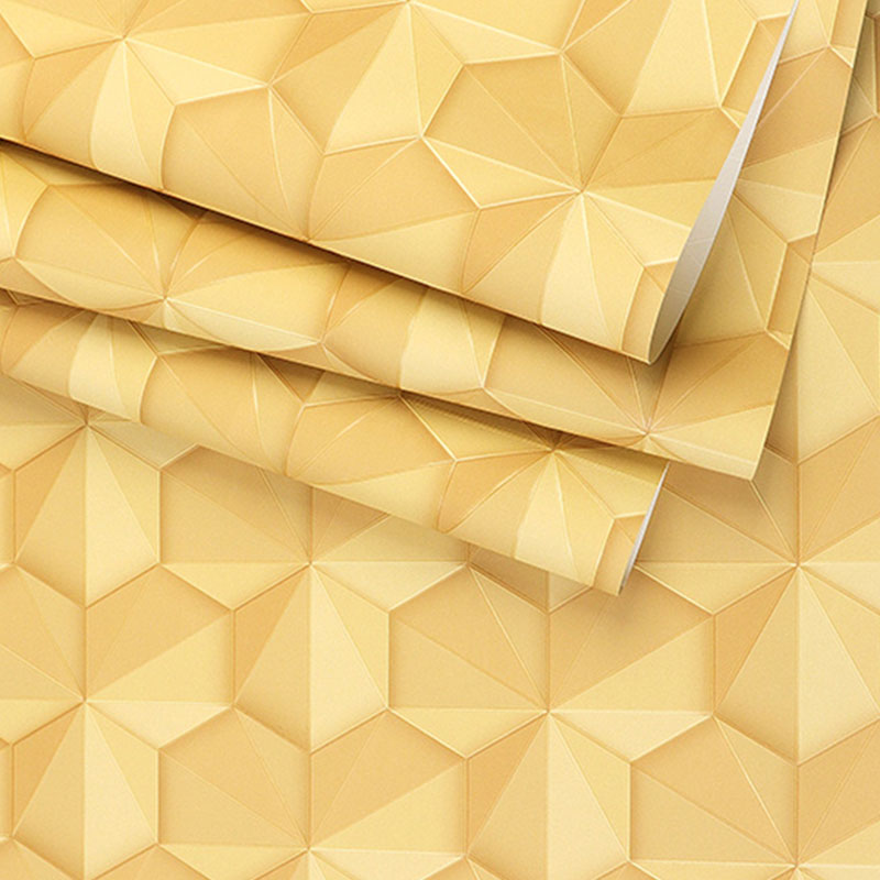 Modern 3D Color Block Wallpaper Roll in Neutral Color Guest Room Wall Art, 33'L x 20.5"W Clearhalo 'Wall Decor' 'Wallpaper' 992679