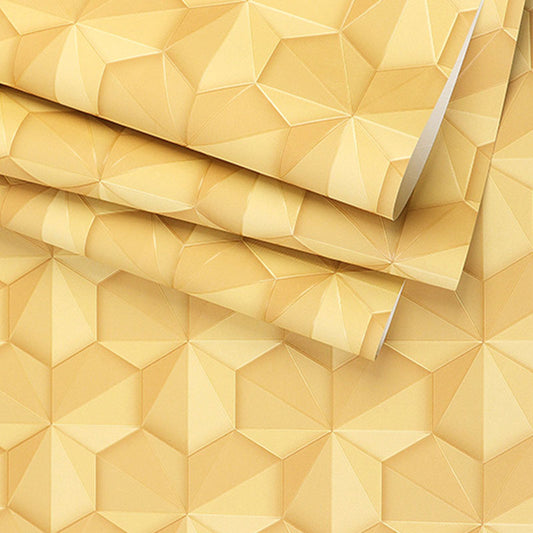 Modern 3D Color Block Wallpaper Roll in Neutral Color Guest Room Wall Art, 33'L x 20.5"W Clearhalo 'Wall Decor' 'Wallpaper' 992679