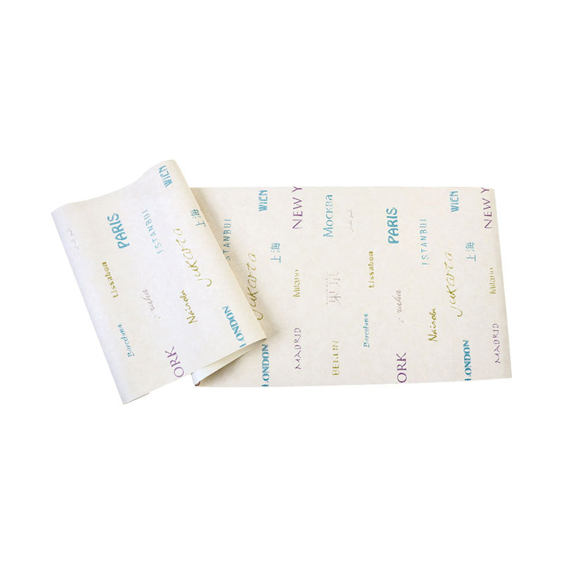 Modern Wallpaper Roll for Children's Bedroom with Vocabulary Design in Pastel Color Clearhalo 'Industrial wall decor' 'Industrial' 'Wallpaper' Wall Decor' 992698