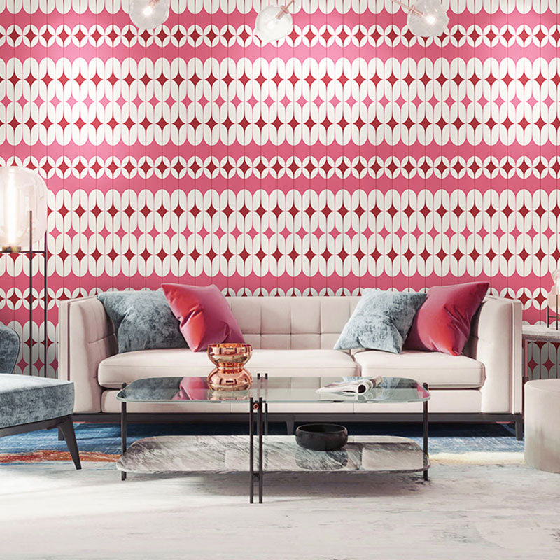 Light Color Modern Wall Decor 20.5-inch x 33-foot Color Block PVC Wallpaper for Accent Wall Clearhalo 'Wall Decor' 'Wallpaper' 992711