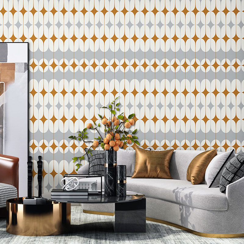 Light Color Modern Wall Decor 20.5-inch x 33-foot Color Block PVC Wallpaper for Accent Wall Clearhalo 'Wall Decor' 'Wallpaper' 992715