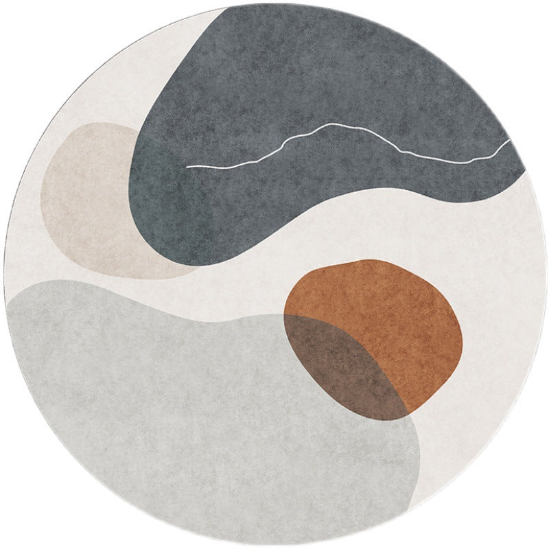 Western Geometric Rug Multi-Color Polyster Area Rug Non-Slip Easy Care Washable Carpet for Decor Navy Clearhalo 'Area Rug' 'Rug' O1CN01F39OAP1Qe2sFgWFFF__2212450002000-0-cib_1fa40489-06f0-4035-80f3-75e947adc6c8